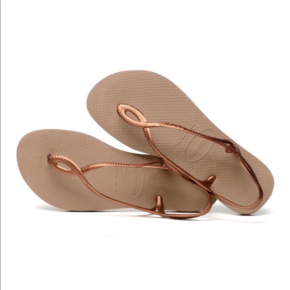 havaianas luna gold